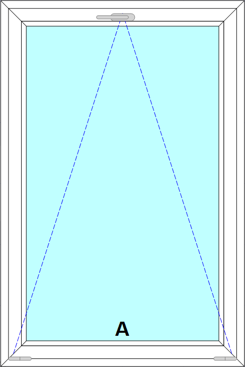 Schița șablonului Fereastra basculanta