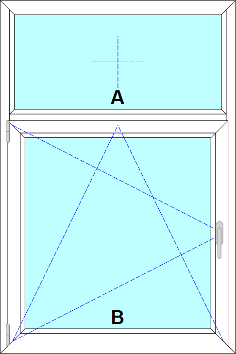 Schița șablonului Oscilobatanta stanga cu traversa