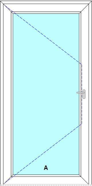 Schița șablonului Usa de intrare st  prag de aluminiu s model 2